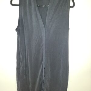 Remixmess Sleeveless Black Blouse